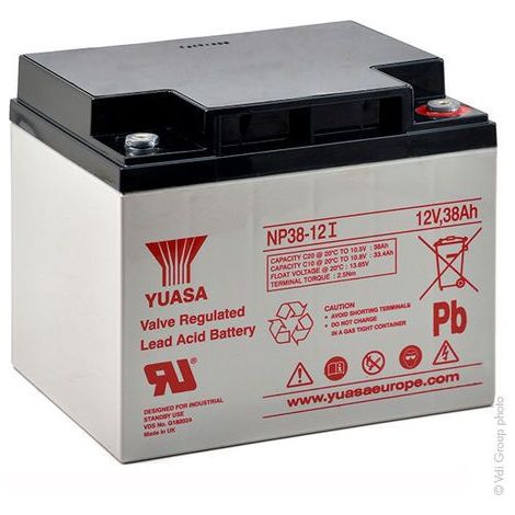 BATTERIA YUASA NP38-12 12V 38Ah (1/2)