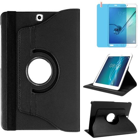 tui Housse Coque Samsung Galaxy Tab S2 9.7 2015 (sm-t810 Sm-t813 Sm-t815 Sm-t817 Sm-t819) - Coque De Protection Complte Rotative 360 Degrs Avec S (1/5)