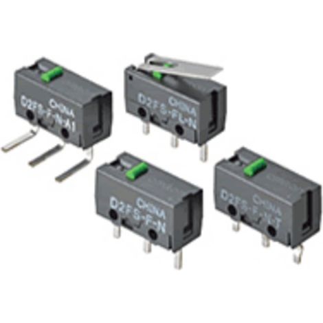 Omron D2FS-F-N Mikroschalter  6 V/DC 0.1 A 1 x Aus/(Ein)   1 St. Bag