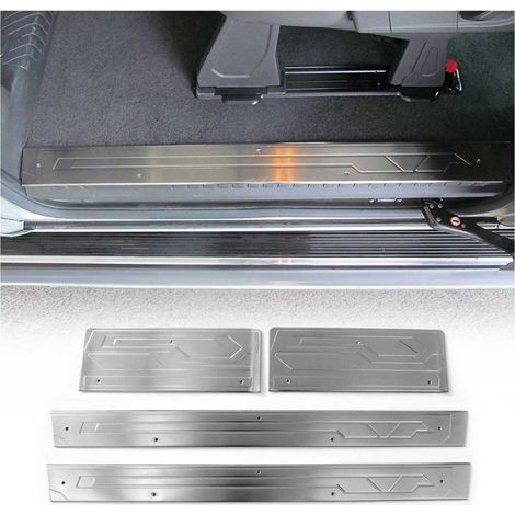 Couverture de Seuil de porte pour Ford Transit Tourneo Connect 2014-2024 inox 4x