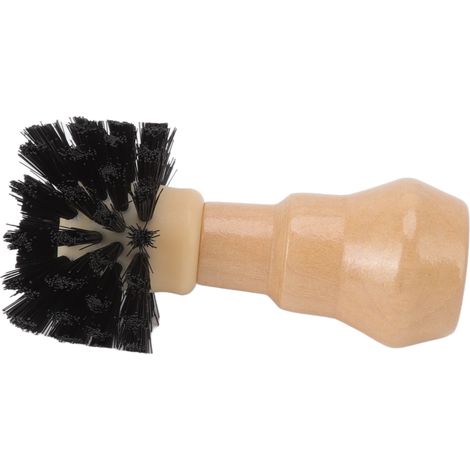Brosse de nettoyage pour porte-filtre, brosse de nettoyage professionnelle portable pour tasseur à café avec manche en bois, outil de cuisine 51 mm/2,01 po, 54 mm/2,13 po (1/5)