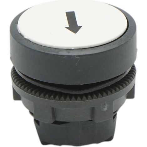 Testa del pulsante di controllo bianca freccia verso l'alto Ø 22mm ZBE Breckner Germany (1/5)