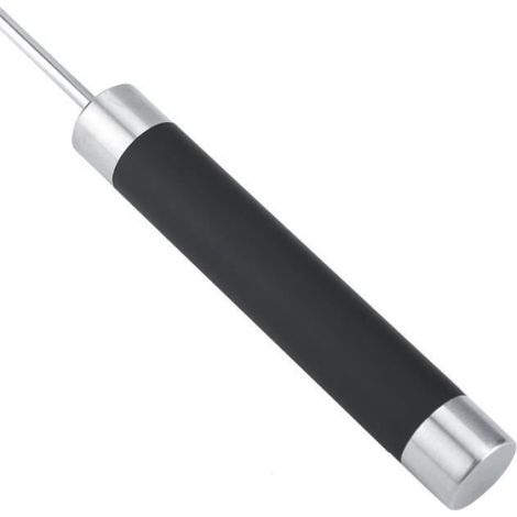 Batteur d'oeufs rotatif, batteur manuel durable antirouille d'acier inoxydable pour des ustensiles de cuisine de cuisine à la (1/4)