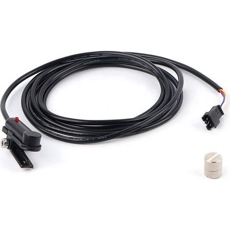 Capteur de vitesse magnétique externe compatible vélos et scooters électriques, accessoire de mesure de vitesse pour deux-roues électriques (1/5)