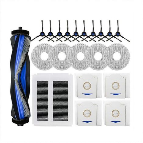 Accessori per l'aspirapolvere robot Ecovacs DEEBOT N30 PRO: ricambi per la spazzola principale e il panno per lavare i pavimenti. (1/5)