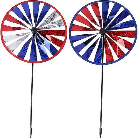 Lot de 2 moulins à vent jouets (1/3)