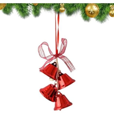 Cloches de Noël à Suspendre pour Sapin de Noël Suspension Décorative (1/5)