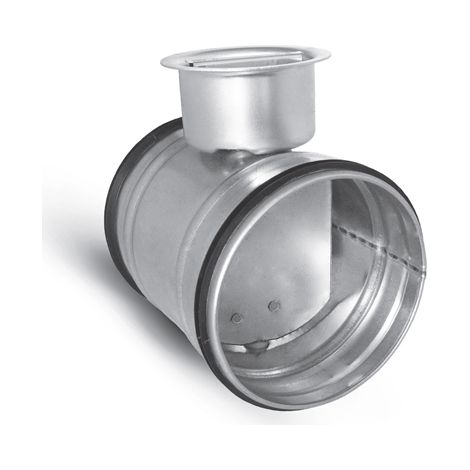 Registre d’équilibrage galva à joints volet partiel 160 mm - DARVPJ160 - REGEGALPJD160 ECONONAME - REGEGALPJD160
