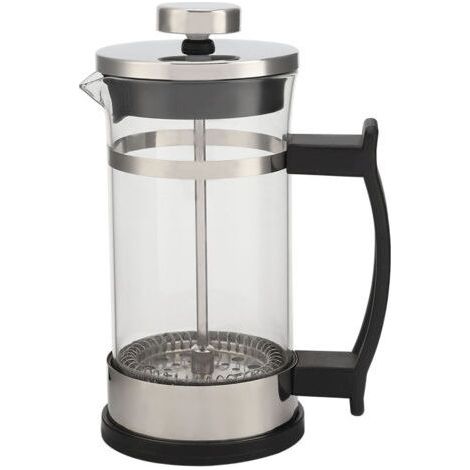 Stainless Steel Glass Coffee Pot French Press Filter Household Teapot (1/5)