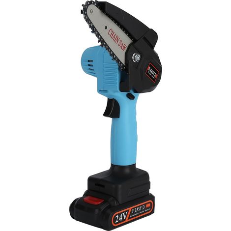 Tronçonneuse électrique sans fil 4 pouces, grande ouverture, rechargeable, outil de jardin, prise UE 100-240 V (1/5)