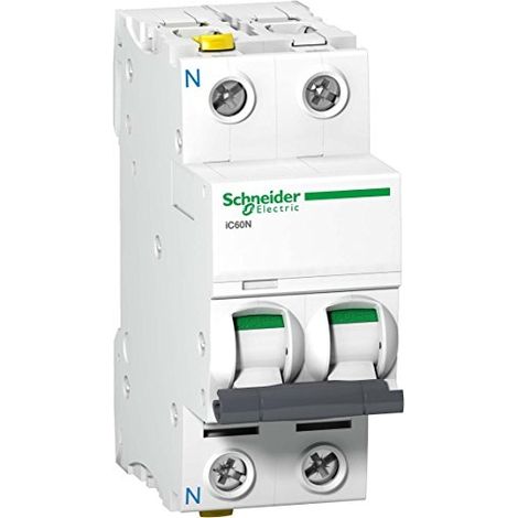 Interruptor automático 1P+N C 16A 6kA CA iC60N-C16-1N Acti9 A9F04616