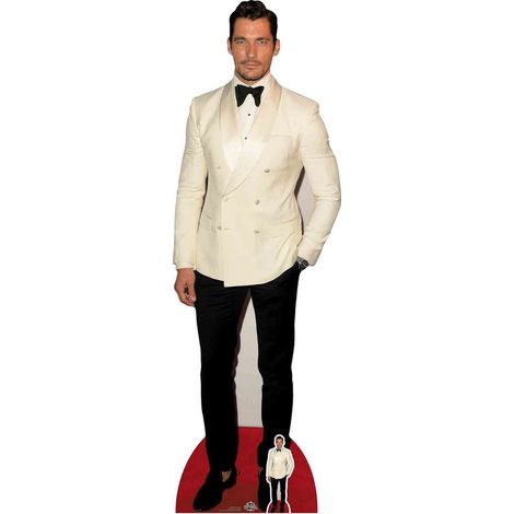 Figurine en carton David Gandy Hauteur 192 cm (1/4)