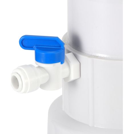 Dispensador automático de cloro/bromo para pastillas de limpieza de piscinas, ABS+PVC, 52,5 x 17 cm, accesorios (13 piezas) (1/5)