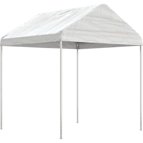 Maison Exclusive - Gazebo con Tetto Bianco 6,69x2,28x2,69 m in Polietilene