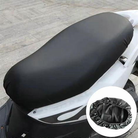 Housse de selle de moto imperméable et anti-poussière compatible avec Piaggio BQY BYQ Fly Liberty Medley 150 ZIP50 125 Ww150 Beverly 300 (1/4)
