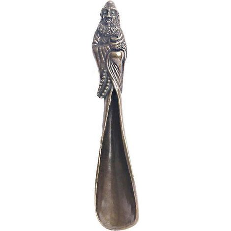 Messinglöffel mit Buddha-Motiv, multifunktionale Teelöffel, Kaffeelöffel – 4,6 x 2,1 cm (1/4)