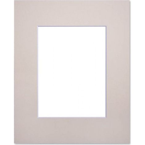 Passe partout standard beige pour cadre 50 x 60 cm - Photo 30 x 40 cm (1/5)