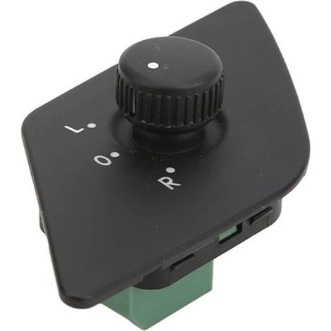 Commutateur de rétroviseur d'alimentation, bouton de commutateur de rétroviseur ABS de remplacement durable 10 broches flexible 5C7959565C pour voiture 5C7 959 565C (1/5)