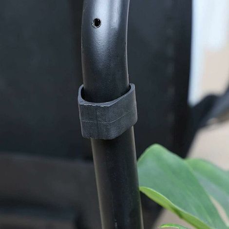 50 pezzi di piedini in plastica a U per sedie (25 mm), tappi per gambe di sedie in plastica a U, copripavimenti imbottiti con apertura per i piedi (1/4)