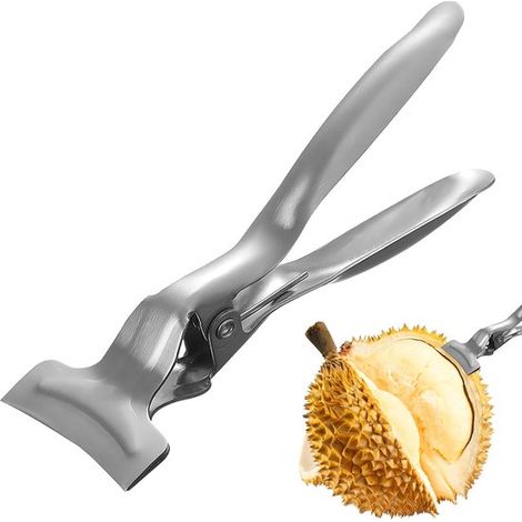 Pelador, Multifuncional, para pelar rápidamente, Ahorra tiempo y esfuerzo, Abredurian, Abremembranas, Acero inoxidable antioxidante, Plata (1/5)