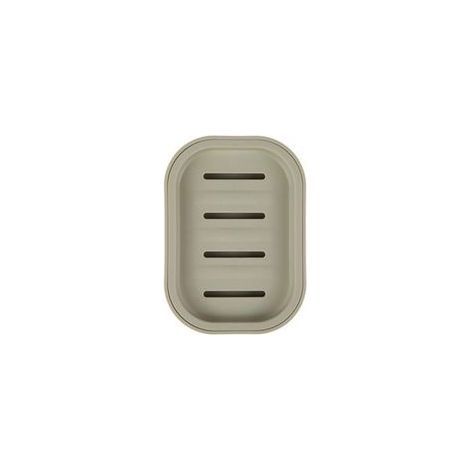 Set di 3 portasapone creativi a doppio strato in plastica verde per il bagno - Crezuo