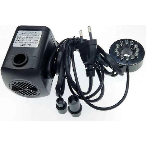 Pompes submersibles à LED à changement de couleur, adaptées aux aquariums et aux bassins (1/4)