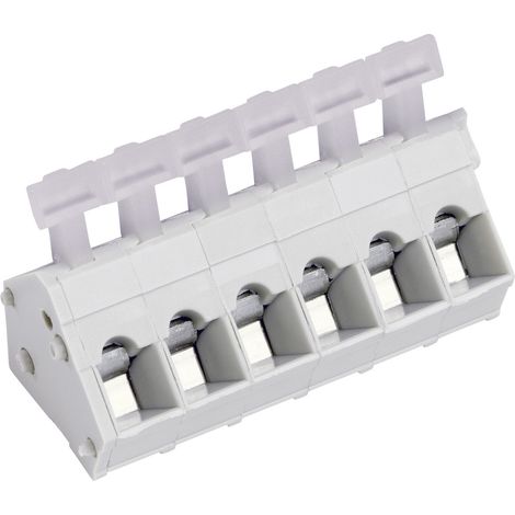 Bornier à ressort PTR Hartmann AK3001/3KD-5.0 53001030001F 2.50 mm² Nombre de pôles 3 gris galet 1 p