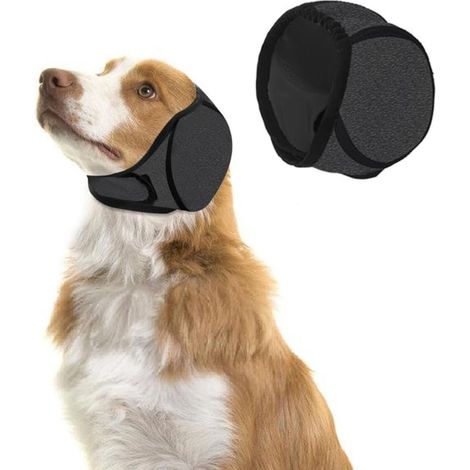 Gorros de baño para perros,Gorros de baño para mascotas,Impermeables y ajustables,Protección auditiva para perros,medianos y grandes,Gris (1/5)