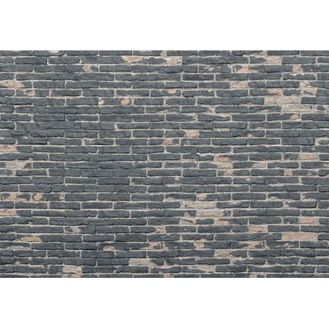 Komar Painted Bricks 368 x 248 cm, Papier peint panoramique XXL4-067, photomurale sur intissé (1/4)