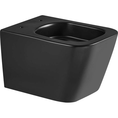 kielle Arkas I - WC suspendu, Vortex Rimless+, noir mat 30111014