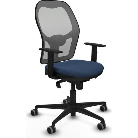 Piqueras-y-Crespo Silla de Oficina Jorquera Bleu Marine