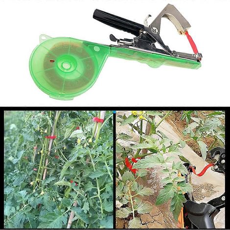 Machine à lier les branches de légumes, de vigne et de tomate, outil de nouage manuel pour fleurs de concombre et de poivron, outil de nouage à ruban, outils de jardin