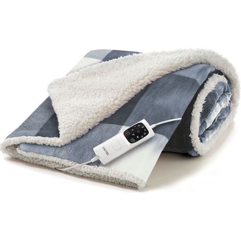 Imetec 16715 Heizdecke 150 W Grau Polyester, Samt