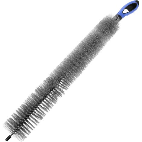 Brosse de Nettoyage Efficacement pour Radiateur Outil Facile à Utiliser Manche Ergonomique en PVC pour Dépoussiérer Condenseur et Climatiseur (1/5)