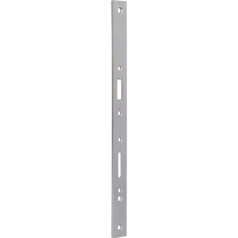 Stulpunterlage B9050 VA silber B.24xL.270mm ktg.DIN L/R fl.BKS (1/2)