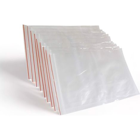 Bolsas Ziploc de 35x45 cm y 40 micras, 100 unidades