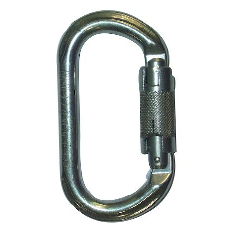 Mousqueton automatique quart de tour aluminium - 18 mm - MILLER