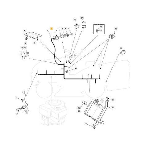 KABELBAUM-KIT NJ HONDA ORIGINAL STIGA - 182040235/0