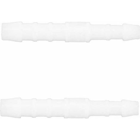2x raccord de durite droit en I diamètre 5mm + 4mm réducteur adaptateur tuyau carburant tondeuse tracteur voiture scooter (1/2)