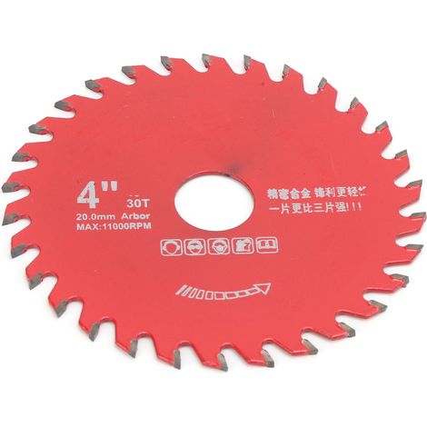 Lame de scie circulaire en carbure pour charpente, disque de coupe en acier allié pour le travail du bois, quincaillerie 4x30T