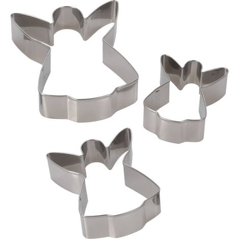 Ausstechformen, Weihnachtsmotiv, 3er-Set