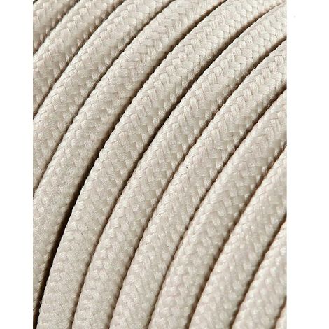Carrete cable cordón tubular h03vv-f 2 x 0,75 mm² beige, 25 m (1/4)