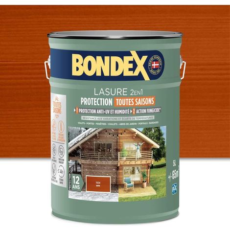 Holzlasur Bondex Teak 5 Liter Satin Schutz
