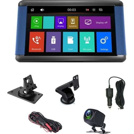 7 Inch Portable Touch GPS Player Capacitive Car Navigation (1/4)