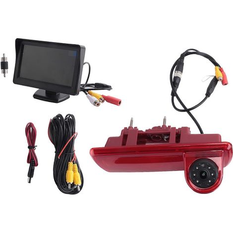 Caméra de recul à 170° avec feu stop et écran 4,3 pouces compatible avec Renault Trafic et Opel/Vaxhall Vivara Custom 2014 (1/5)