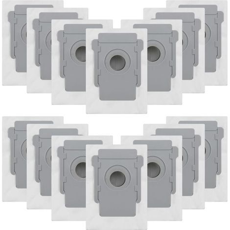Set di 14 sacchetti per aspirapolvere compatibili con iRobot Roomba i7/i7+/i3/i3+/i4/i4+/i6/i6+/i8/i8+/S9/S9+/j7/j7+/E5/E6/E7. Sacchetti di ricambio per il kit accessori IRobot Roomba i7 (confezione d (1/4)