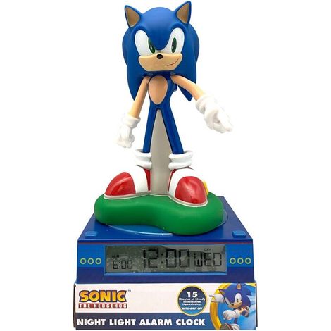 Kids Licensing - Kinderlampe 3D de Sonic, Nachtlicht, Baby Dekoration, Ideal für Geschenke