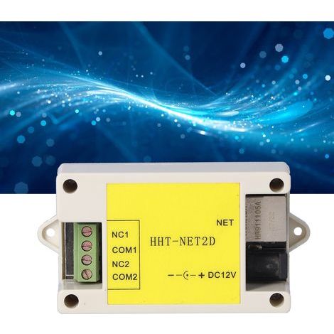 Modulo relè di rete IP avanzato, 2 canali per il controllo remoto tramite Internet (1/5)