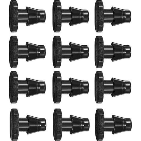 Lot de 200 bouchon tuyau d'arrosage 4/7mm - Bouchon Fin de Ligne pour système d'irrigation Goutte à Goutte-LIAIKI (1/5)