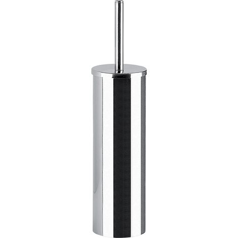 Scopino wc con ciuffo in setole in acciaio inox e Cromall FE33 Gedy serie FELCE (1/5)